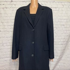 Newport Harbour 100% Wool Extra Long (Tall) Trench Coat w/Buttons size